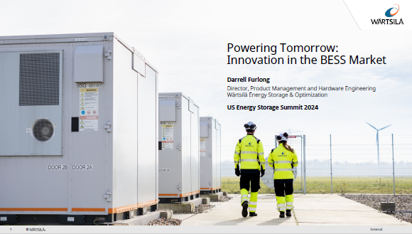 Wartsila - Powering Tomorrow: Innovation in the BESS Market Thumbnail